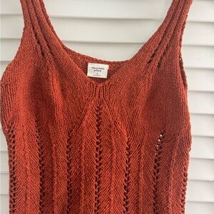 Abercrombie & Fitch Terracotta Knit Top